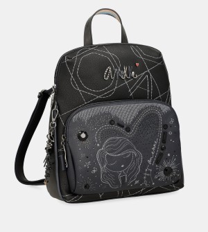 Anekke Studio For Leisure Use Women's Backpacks | 8965704-OQ