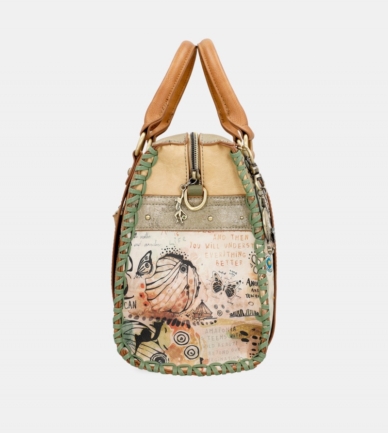 Anekke Butterfly Bowling Women's Crossbody Bags | 4201593-JQ