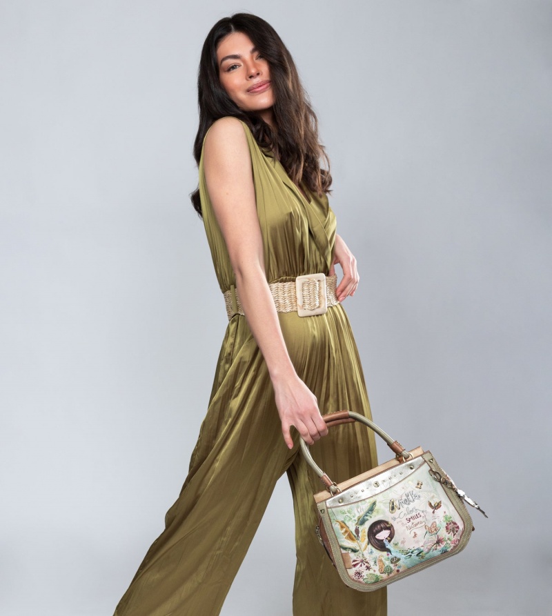 Anekke Printed Women's Tote Bags | 0456921-TG