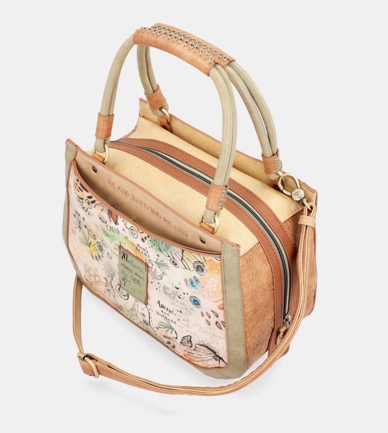 Anekke Printed Women's Tote Bags | 0456921-TG