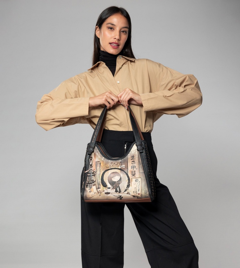 Anekke Shōen 2-Handle Women's Shoulder Bags | 4723806-KM